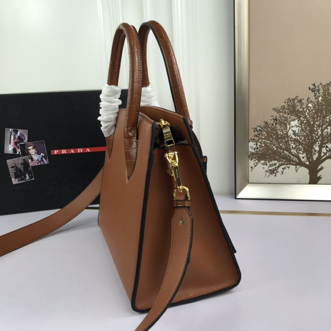 Pra*a top handle bags